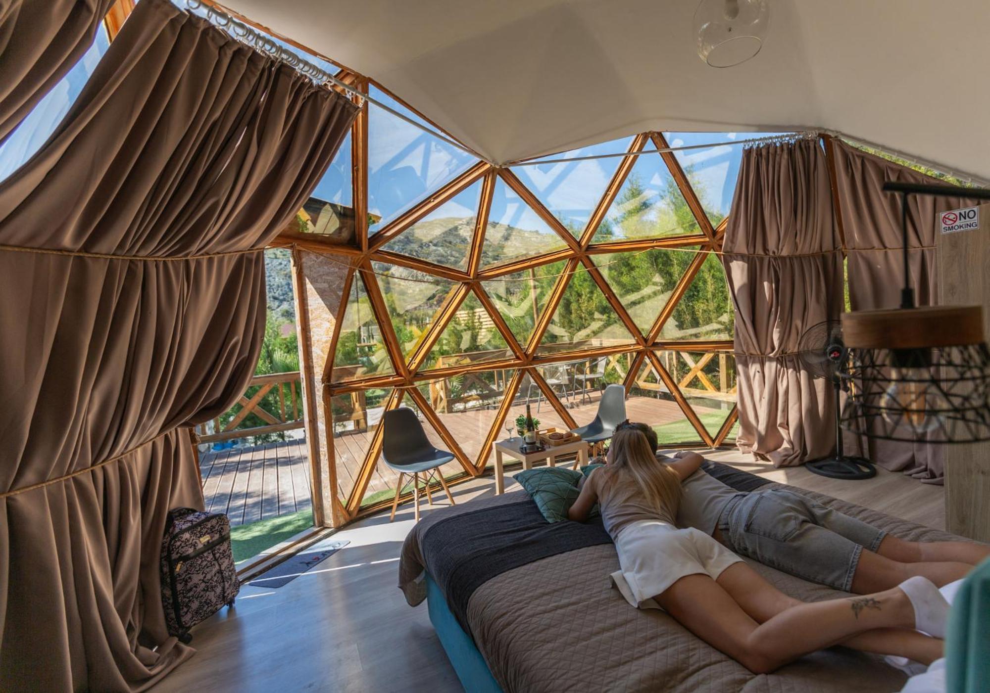 Amazing Cyprus Glamping Domes - Glamping Cyprus Hotel Paphos Kültér fotó